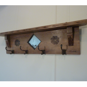 Kapstok met spiegeltje